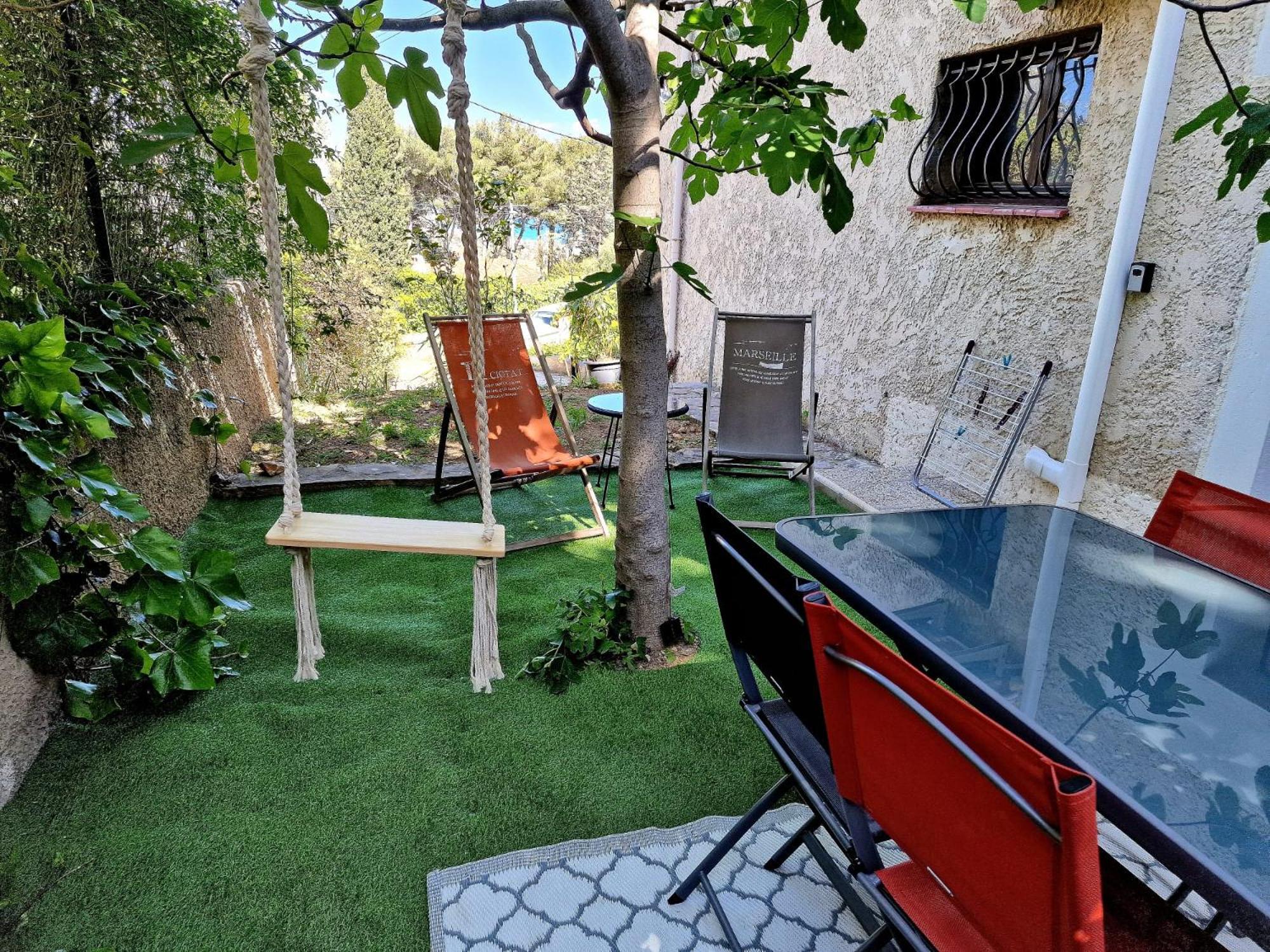 Studio Au Bas Des Cretes En Bas De Villa A La Ciotat Proche De La Mer Et De Marseille Zewnętrze zdjęcie